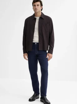 Minimalist dark-blue jean