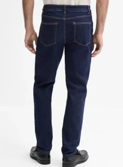 Minimalist dark-blue jean