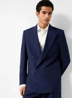 Minimalist double-breasted blazer