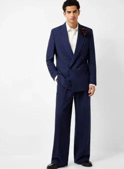 Minimalist double-breasted blazer