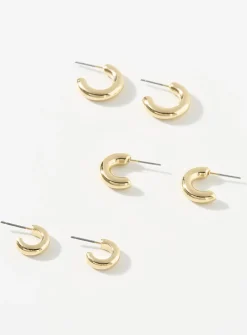 Minimalist half-hoops