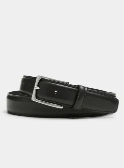 Minimalist Italian leather belt