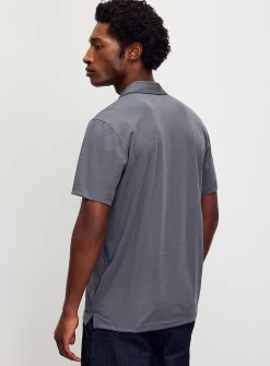 Minimalist jersey polo