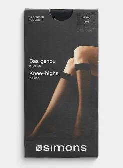 Minimalist knee-highs