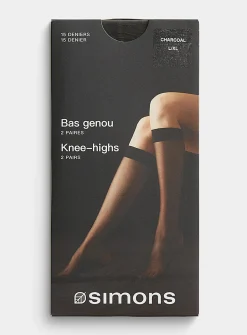 Minimalist knee-highs