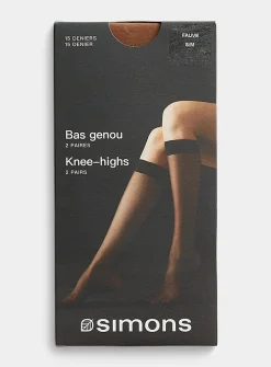 Minimalist knee-highs