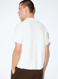 Minimalist knit polo