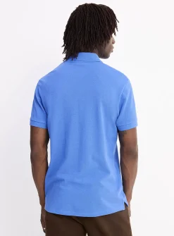 Minimalist piqué polo
