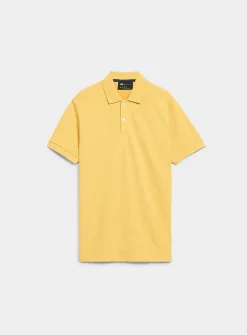 Minimalist piqué polo
