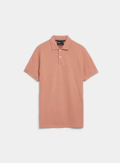 Minimalist piqué polo