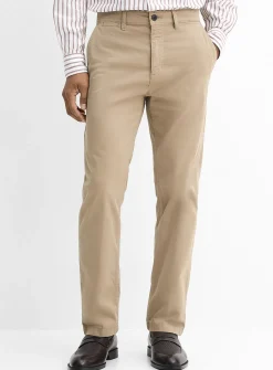 Minimalist stretch chinos