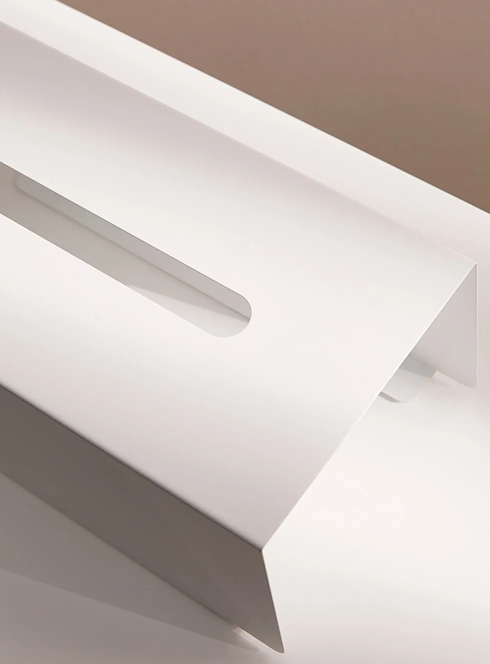 Minimalist tissue box cover