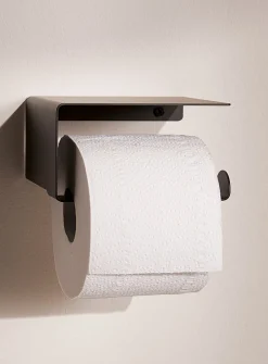Minimalist toilet paper holder