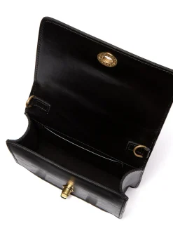 Minimalist Turn-loc closure handbag