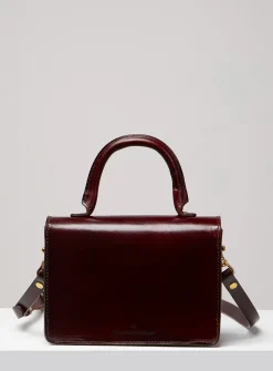 Minimalist Turn-loc closure handbag