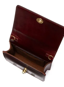 Minimalist Turn-loc closure handbag