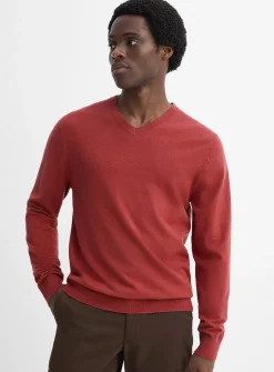 Minimalist V-neck sweater