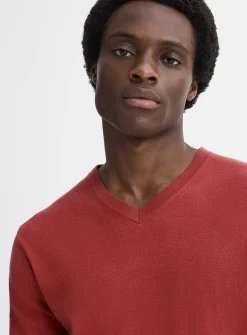 Minimalist V-neck sweater