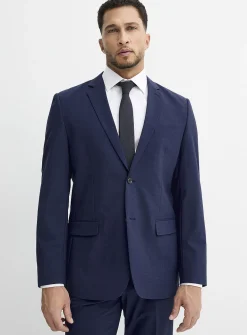 Minimalist wool-blend jacket