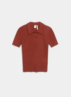 Mini-ribbing polo