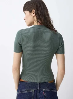 Mini-ribbing polo
