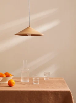 Minéral stoneware hanging lamp