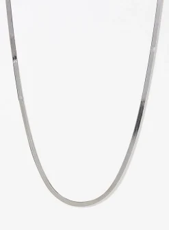 Mirror link silver chain