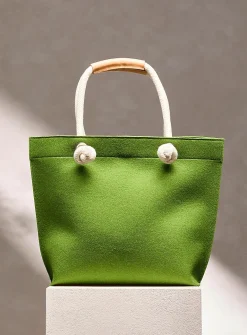 Mistral wool felt tote bag