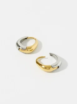 Mixed metal sinuous hoops