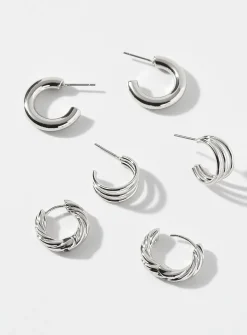 Mixed metallic hoops