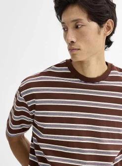 Mixed stripe T-shirt