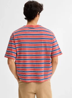 Mixed stripe T-shirt