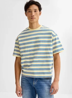 Mixed stripe T-shirt