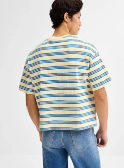Mixed stripe T-shirt