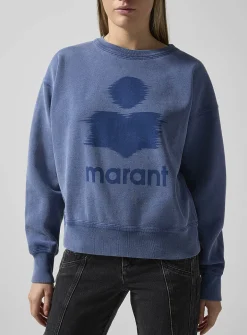 Mobyli blurry logo sweatshirt