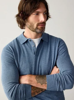 Modal knit polo