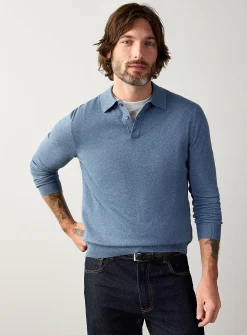 Modal knit polo