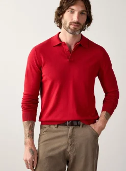 Modal knit polo
