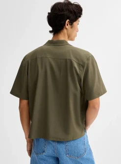 Modern camp shirt
