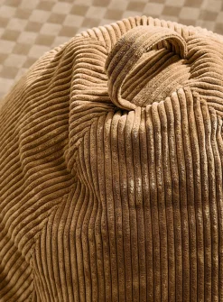 Modern corduroy bean bag chair
