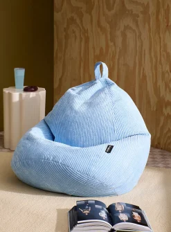 Modern corduroy bean bag chair