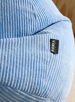Modern corduroy bean bag chair