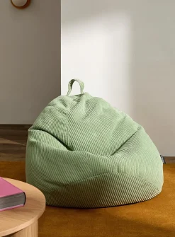 Modern corduroy bean bag chair