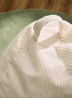 Modern corduroy bean bag chair