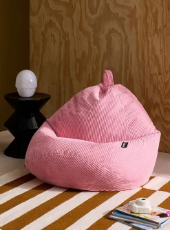 Modern corduroy bean bag chair