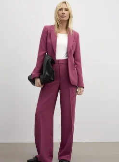Moderne textured crepe pant