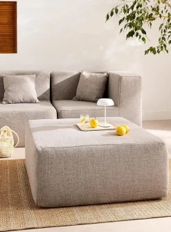 Modular outdoor HD-foam pouf