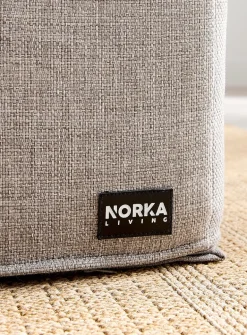 Modular outdoor HD-foam pouf