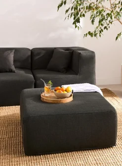 Modular outdoor HD-foam pouf