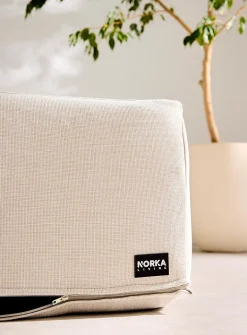 Modular outdoor HD-foam pouf